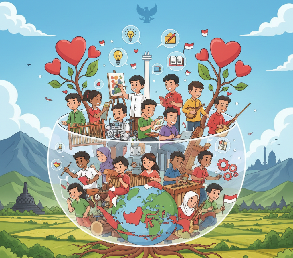 Tim APW bekerja bersama